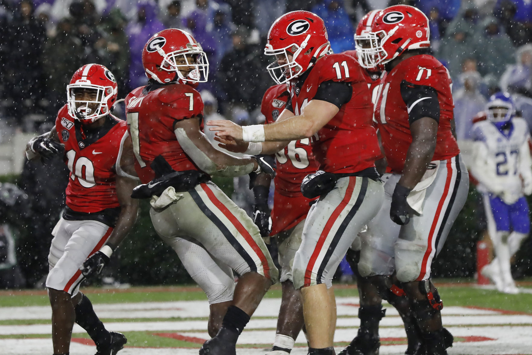 No. 8 Georgia vs. No. 6 Florida: Georgia 24-21